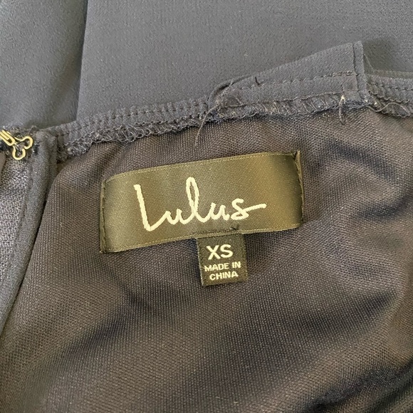 Lulu’s Blue Air of Romance Halter Maxi Dress size XS - Picture 8 of 12